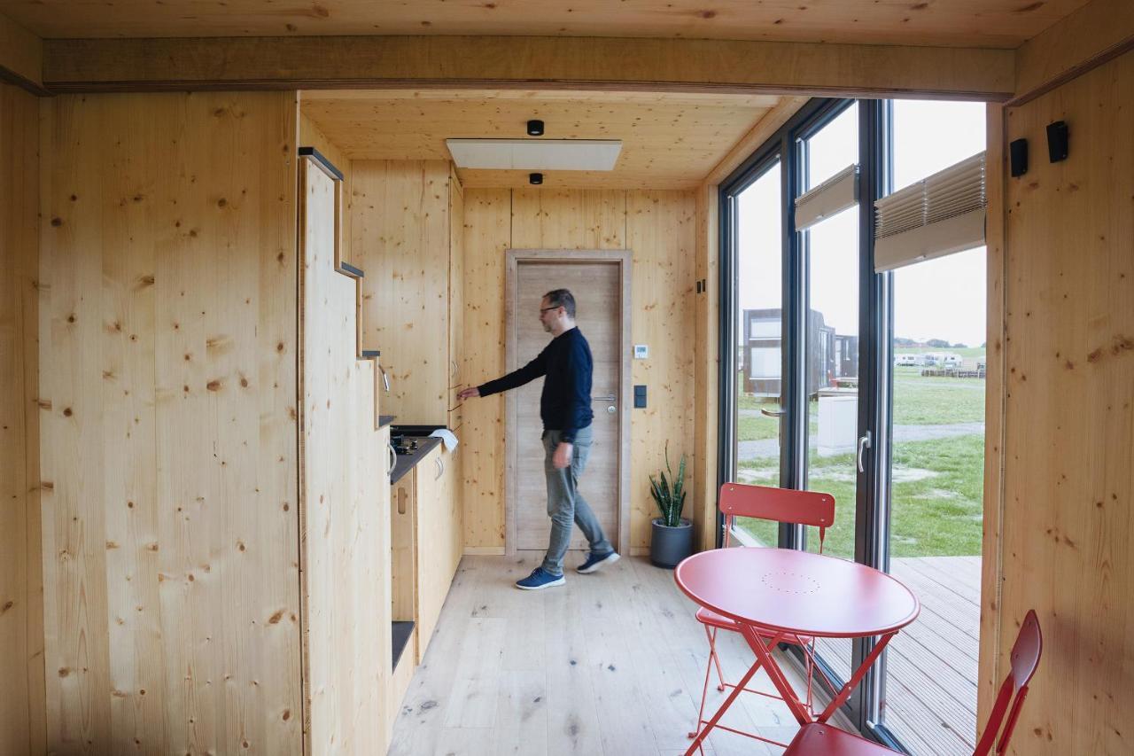 Tiny House Nature 2 Innenlage - Green Tiny Village Harlesiel Carolinensiel Exterior foto