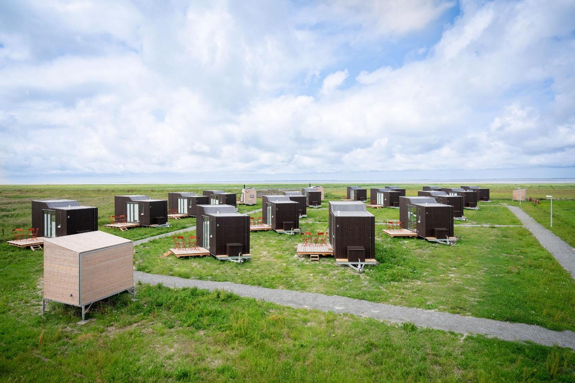 Tiny House Nature 2 Innenlage - Green Tiny Village Harlesiel Carolinensiel Exterior foto